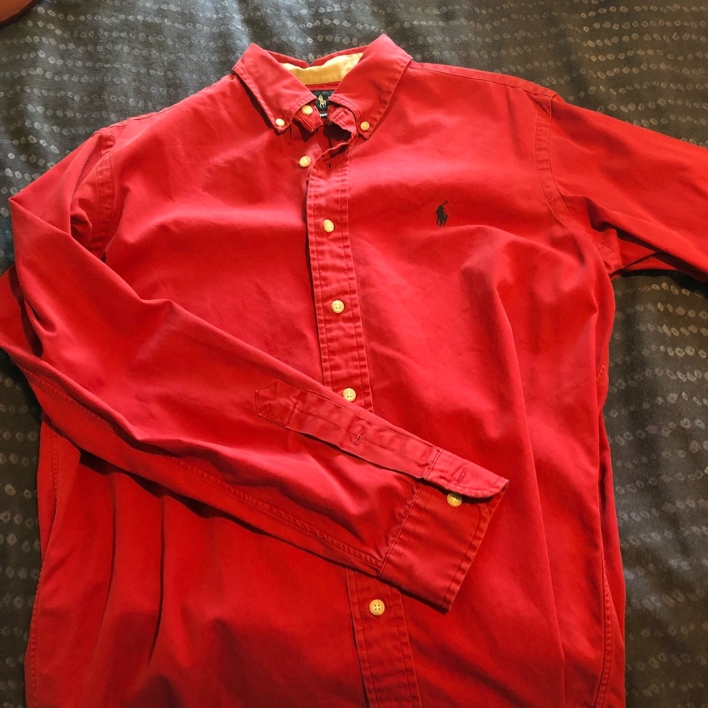 Red Polo Ralph Lauren “Classic fit” button down